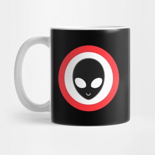 Alien signpost UFO Mug